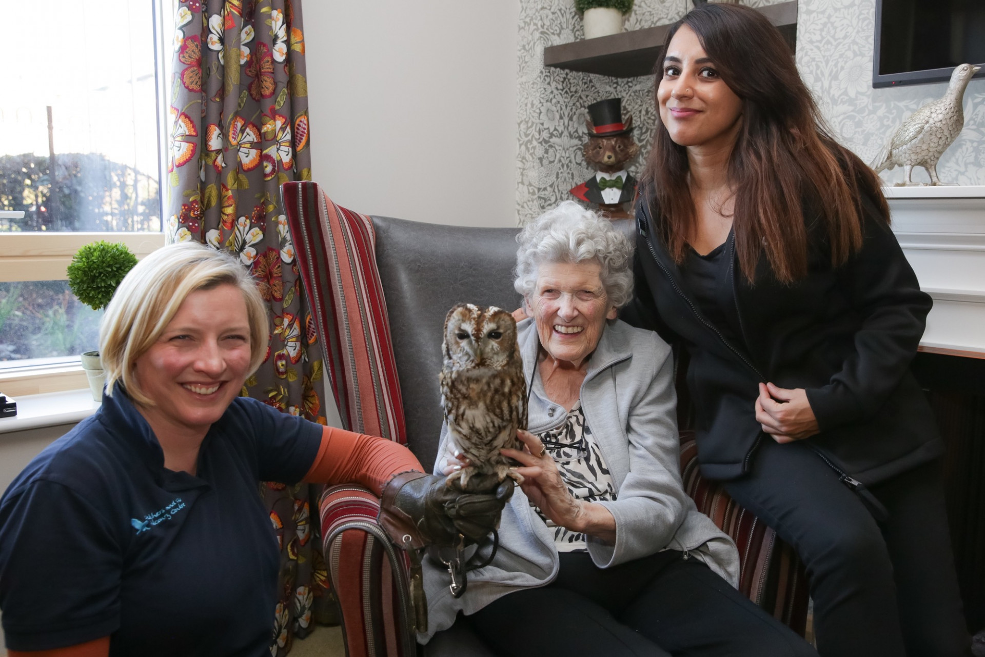 Feathered friends join Mountbatten Grange residents